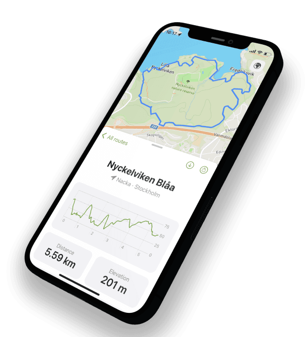 Trail routes app